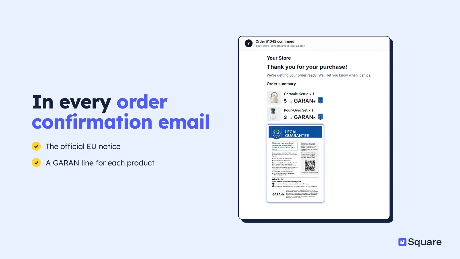 EU Legal Guarantee screenshot 4