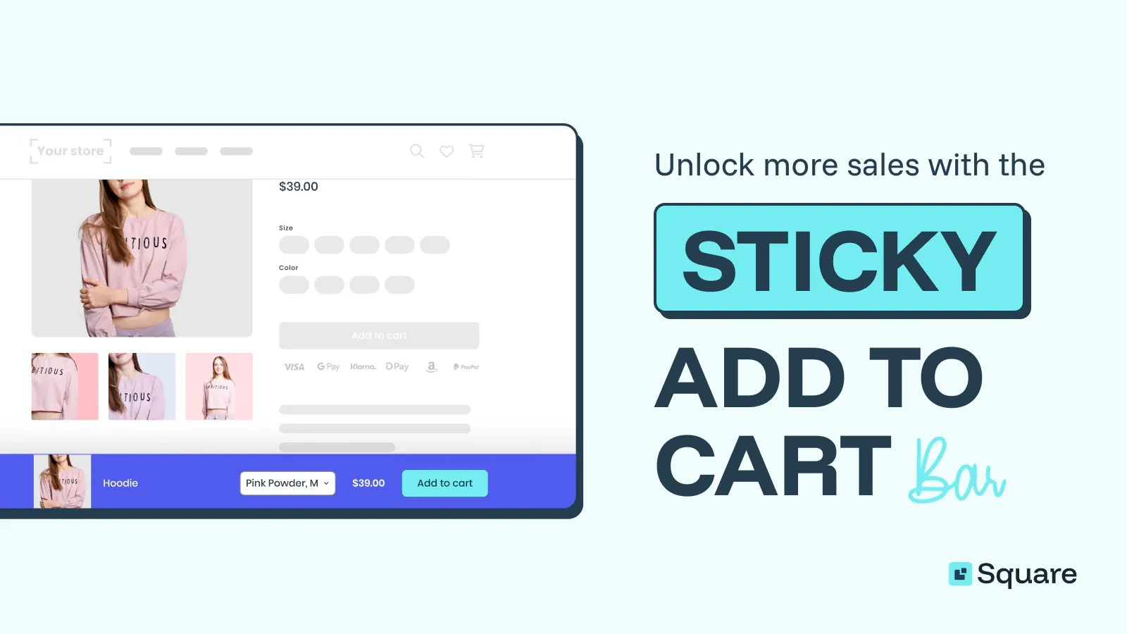 Sticky Add to Cart Bar