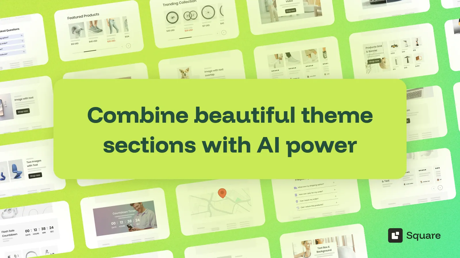 Theme Sections & AI Pages