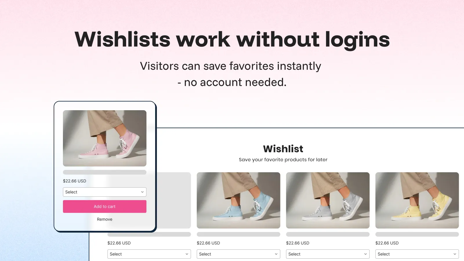 Wishlist screenshot 1